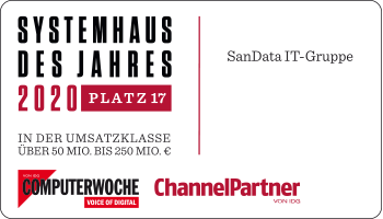 Mehr zu: SanData zählt zu den besten IT-Systemhäusern Deutschlands
