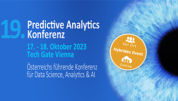 Mehr zu: 19. Predictive Analytics Konferenz